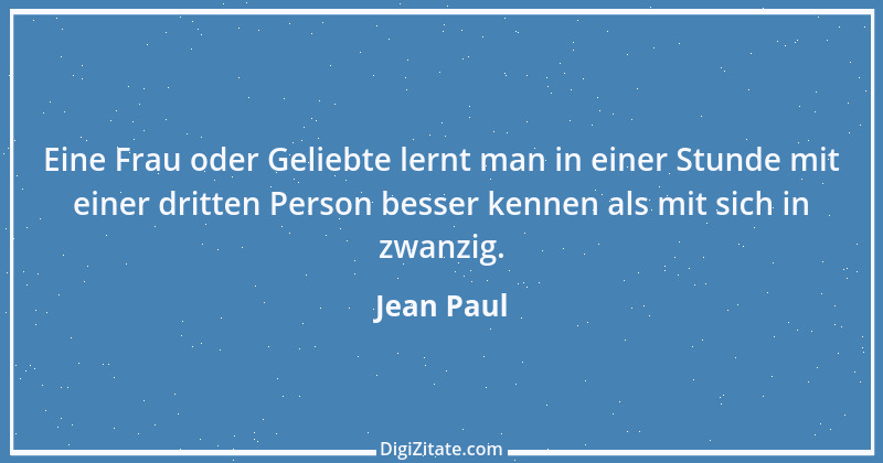 Zitat von Jean Paul 1351