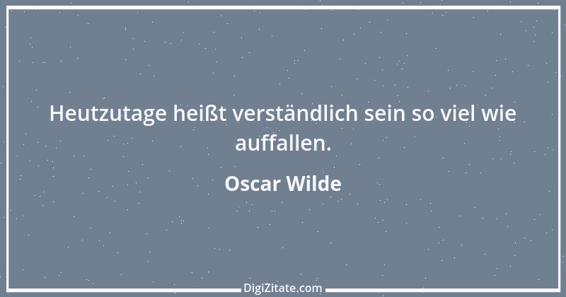 Zitat von Oscar Wilde 112