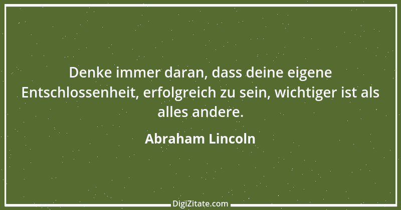 Zitat von Abraham Lincoln 61