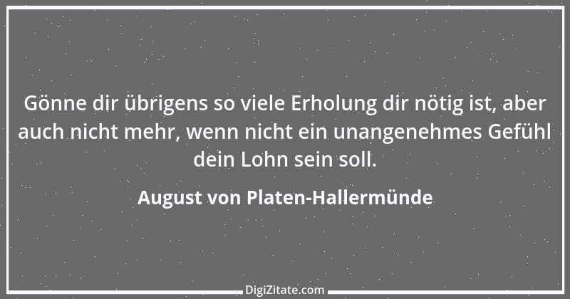 Zitat von August von Platen-Hallermünde 156