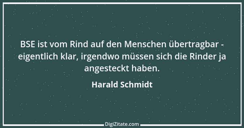 Zitat von Harald Schmidt 525