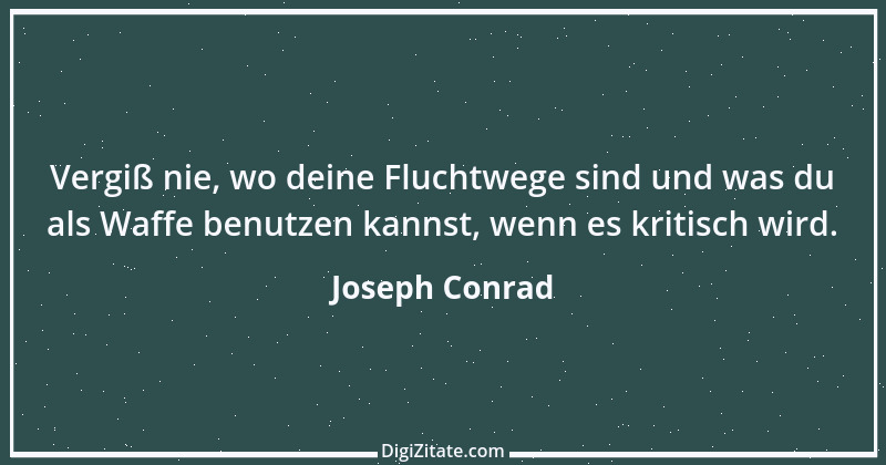 Zitat von Joseph Conrad 30