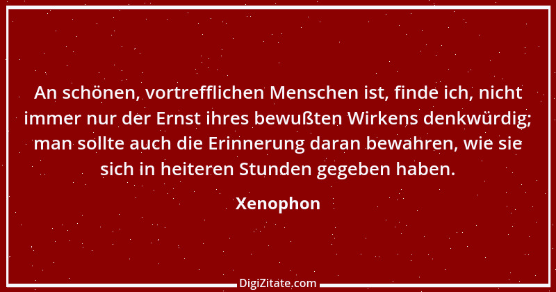 Zitat von Xenophon 15