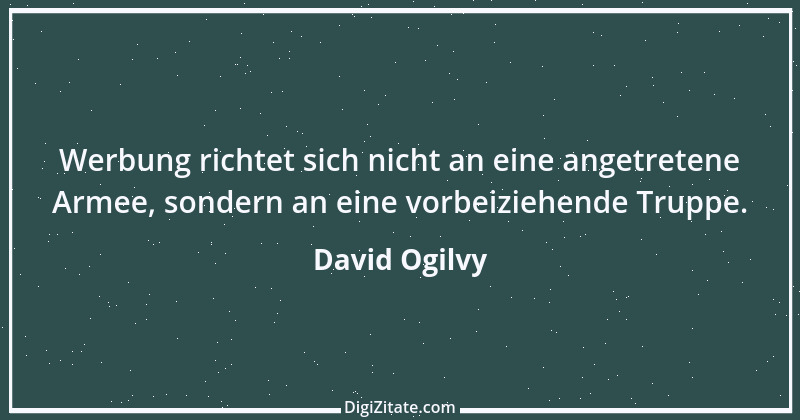 Zitat von David Ogilvy 8