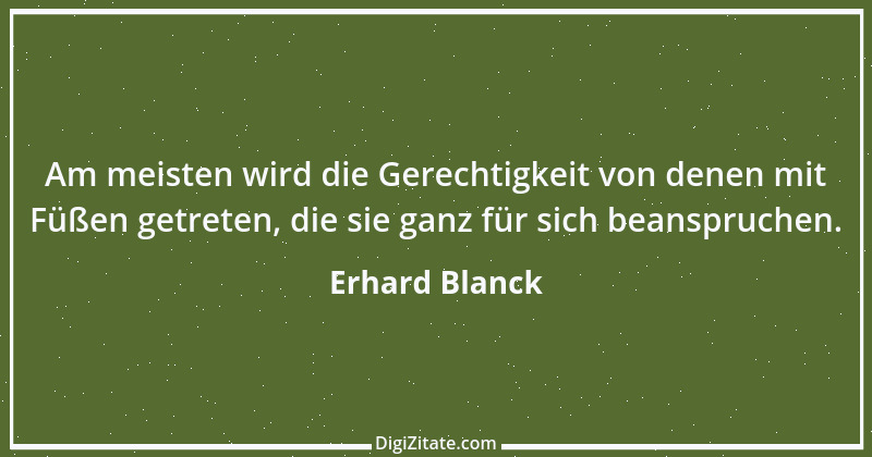 Zitat von Erhard Blanck 1763