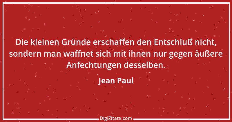 Zitat von Jean Paul 353