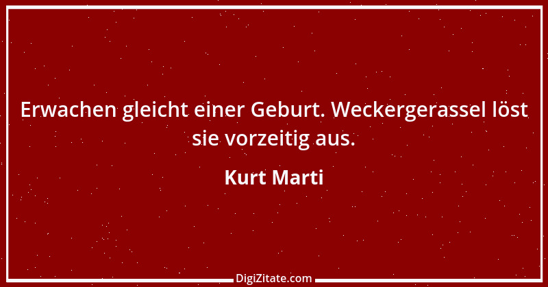 Zitat von Kurt Marti 1