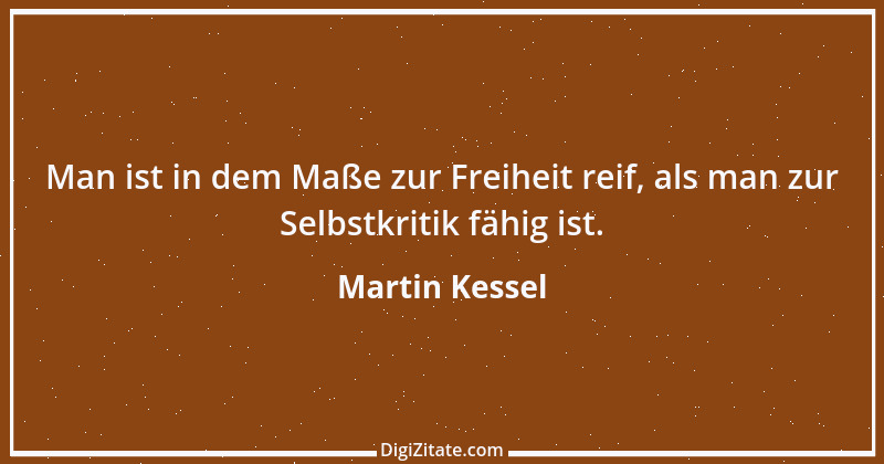 Zitat von Martin Kessel 16