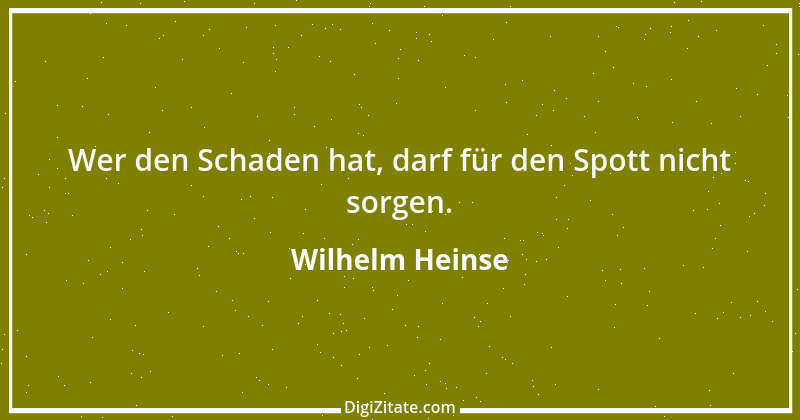 Zitat von Wilhelm Heinse 23