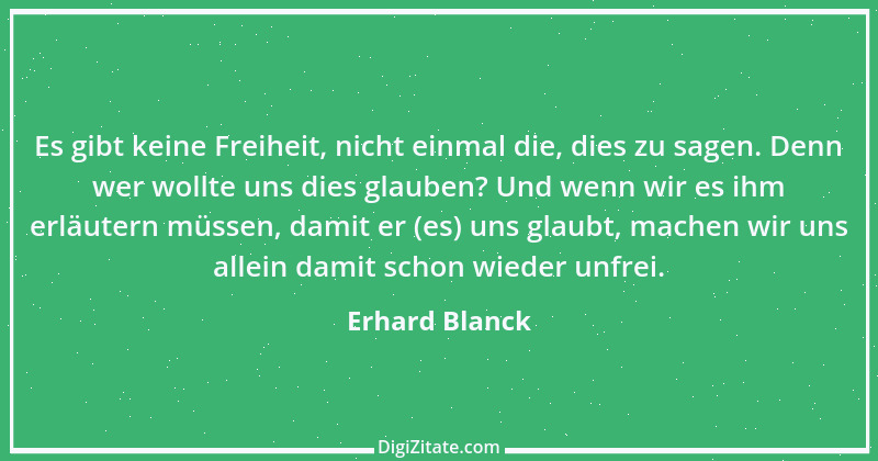 Zitat von Erhard Blanck 1764