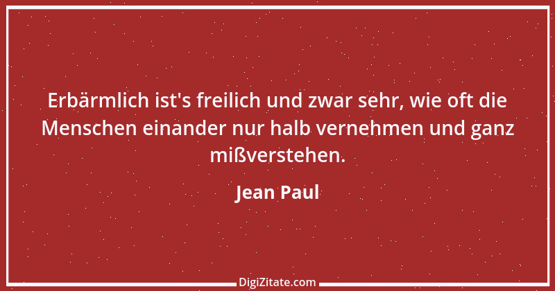 Zitat von Jean Paul 354