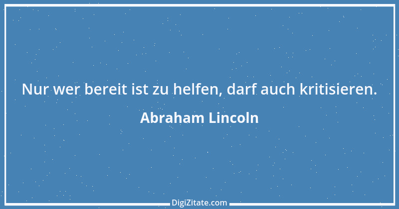 Zitat von Abraham Lincoln 64