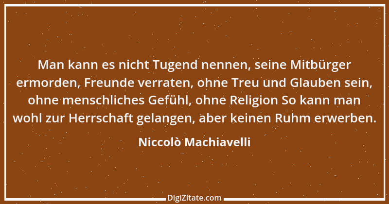 Zitat von Niccolò Machiavelli 70