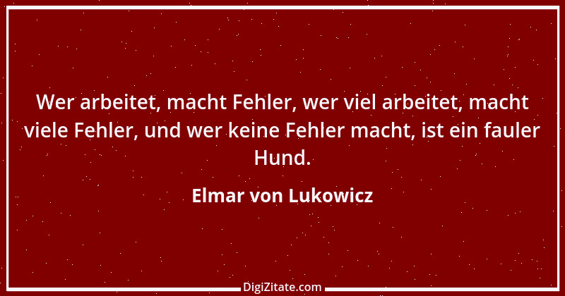 Zitat von Elmar von Lukowicz 1