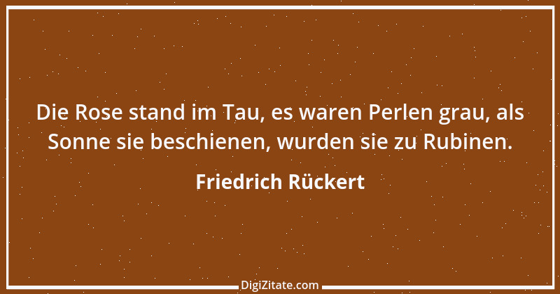 Zitat von Friedrich Rückert 180