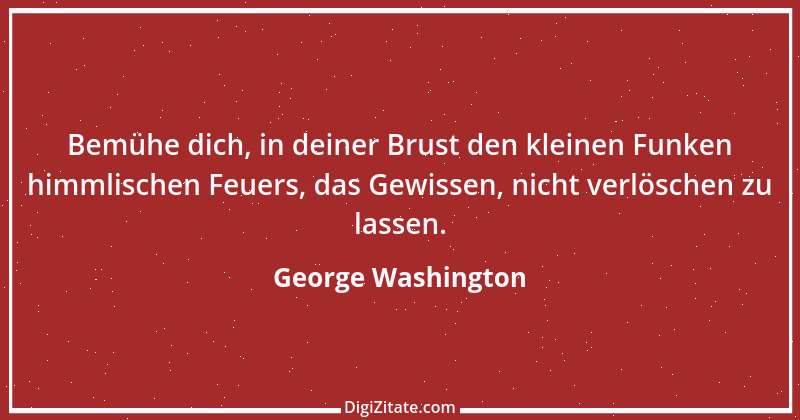 Zitat von George Washington 24