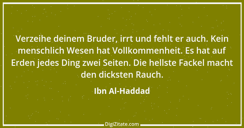 Zitat von Ibn Al-Haddad 1