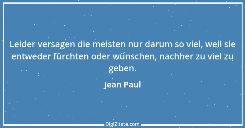 Zitat von Jean Paul 1356