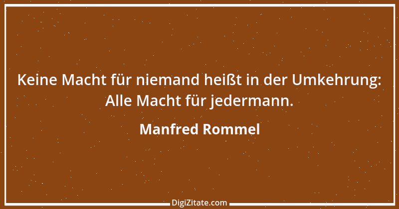 Zitat von Manfred Rommel 51