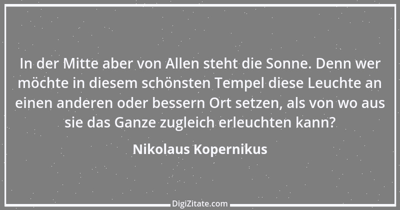 Zitat von Nikolaus Kopernikus 6