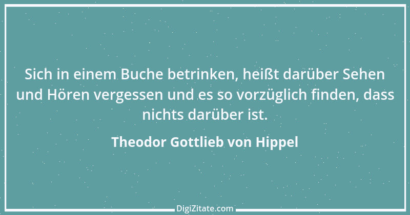 Zitat von Theodor Gottlieb von Hippel 6