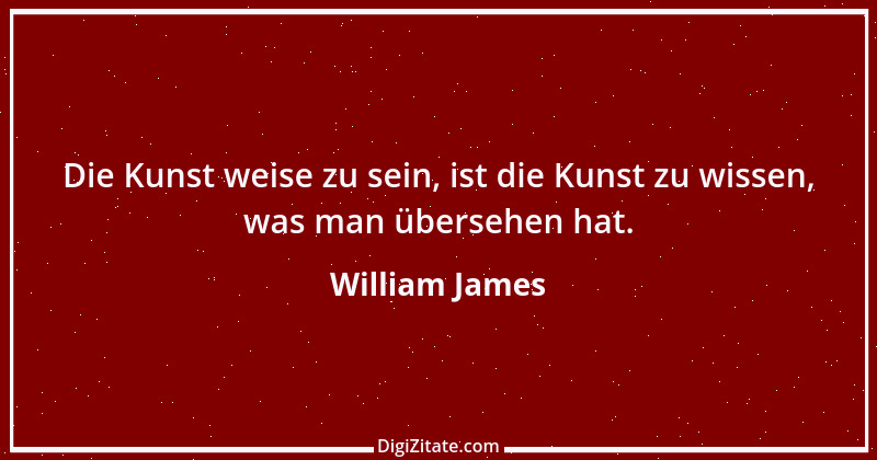 Zitat von William James 11