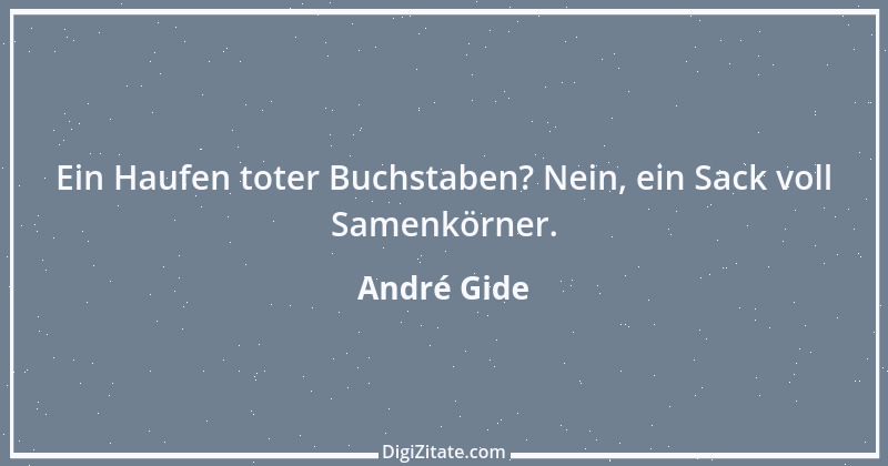 Zitat von André Gide 56