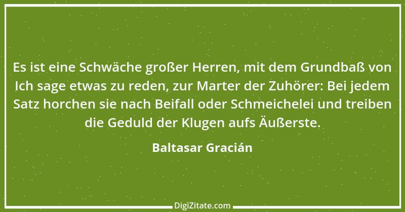 Zitat von Baltasar Gracián 17