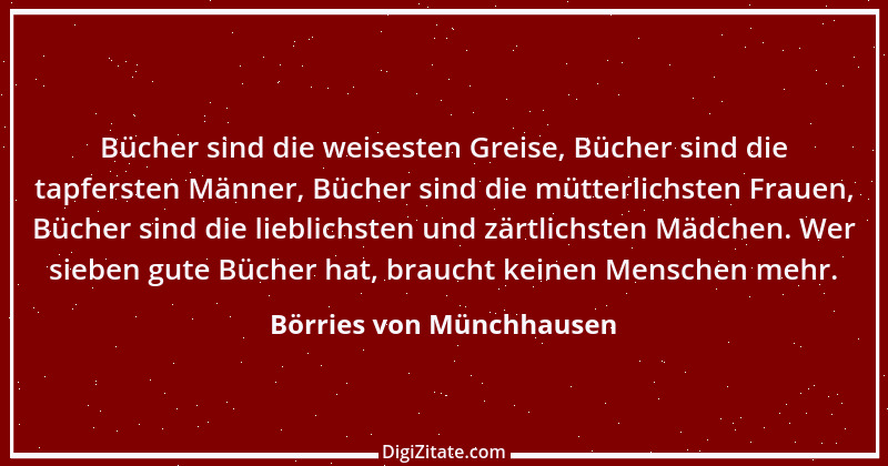 Zitat von Börries von Münchhausen 3