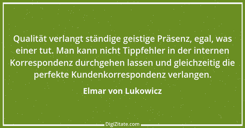 Zitat von Elmar von Lukowicz 2