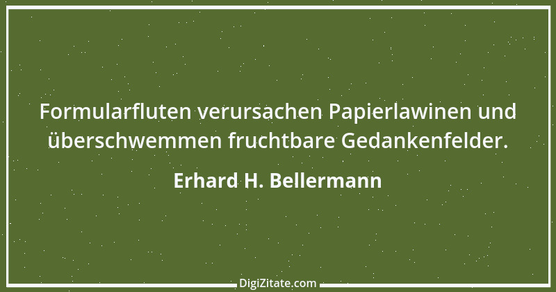 Zitat von Erhard H. Bellermann 726