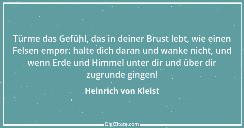 Zitat von Heinrich von Kleist 111