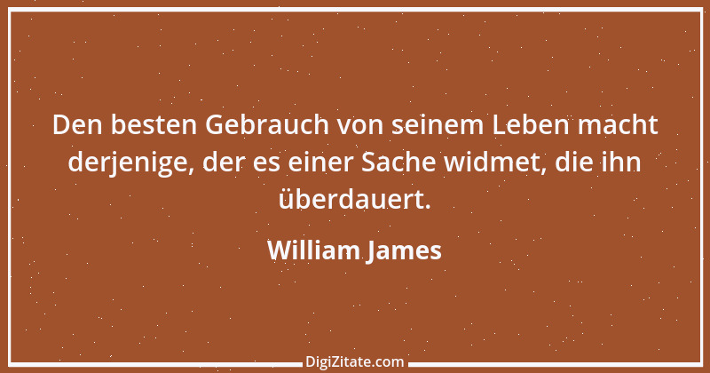 Zitat von William James 12