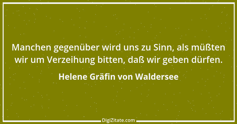 Zitat von Helene Gräfin von Waldersee 94