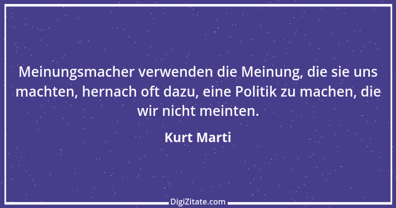 Zitat von Kurt Marti 6