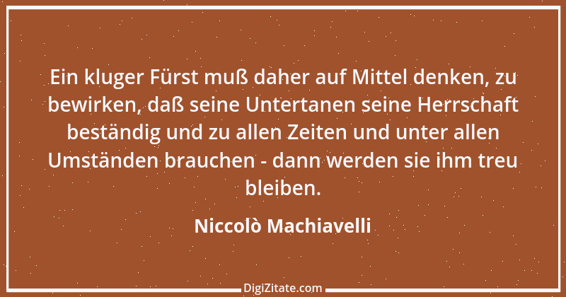 Zitat von Niccolò Machiavelli 73