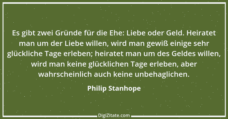 Zitat von Philip Stanhope 114