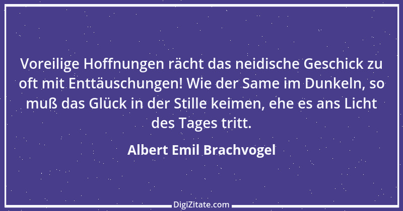 Zitat von Albert Emil Brachvogel 26