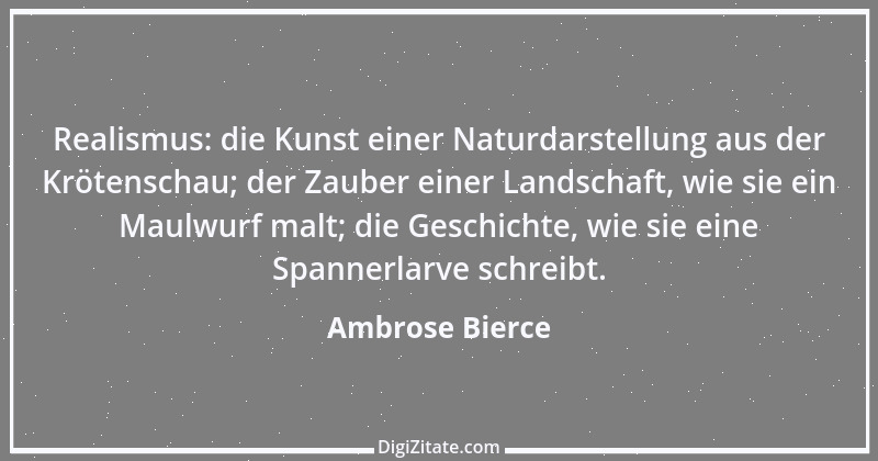 Zitat von Ambrose Bierce 444