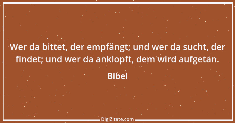 Zitat von Bibel 2249