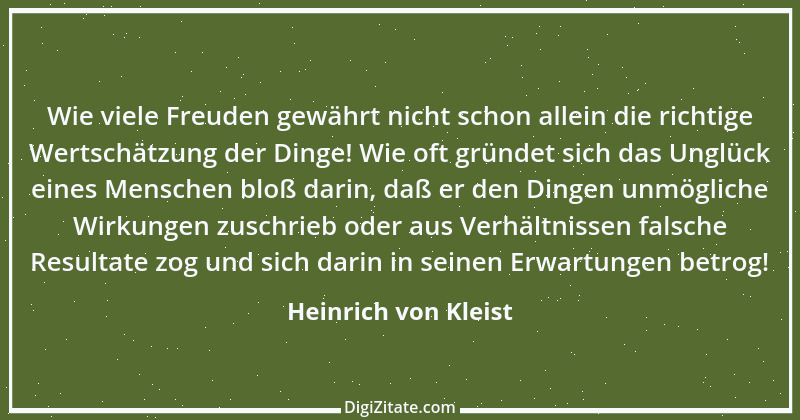 Zitat von Heinrich von Kleist 113