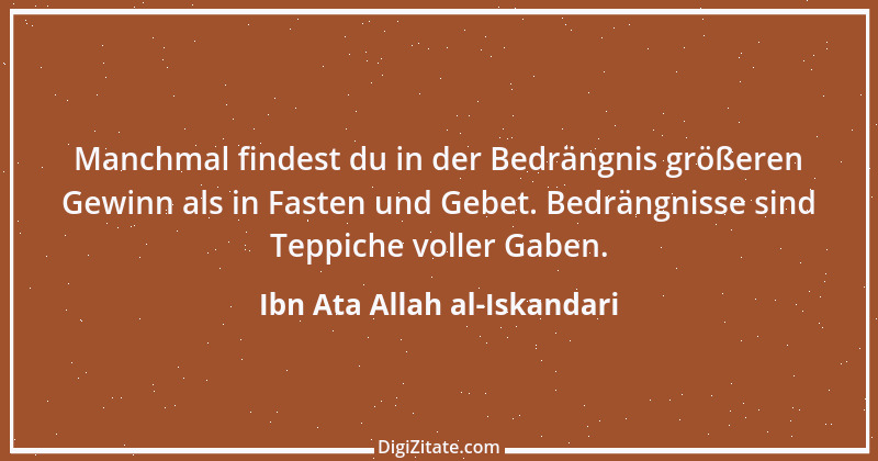 Zitat von Ibn Ata Allah al-Iskandari 3