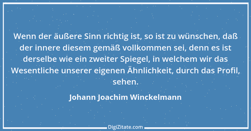 Zitat von Johann Joachim Winckelmann 2