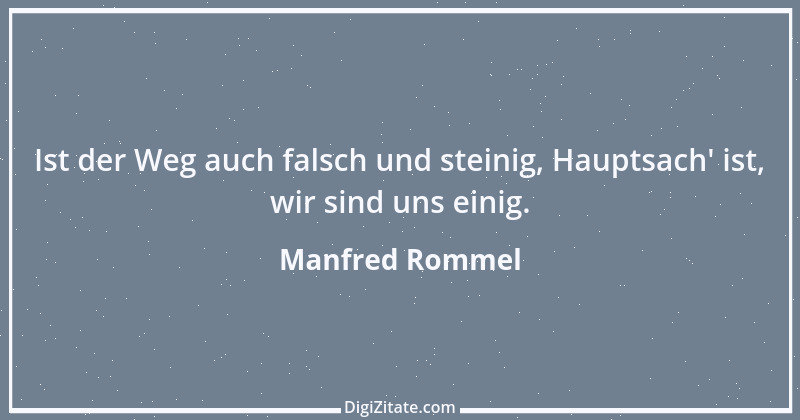 Zitat von Manfred Rommel 54