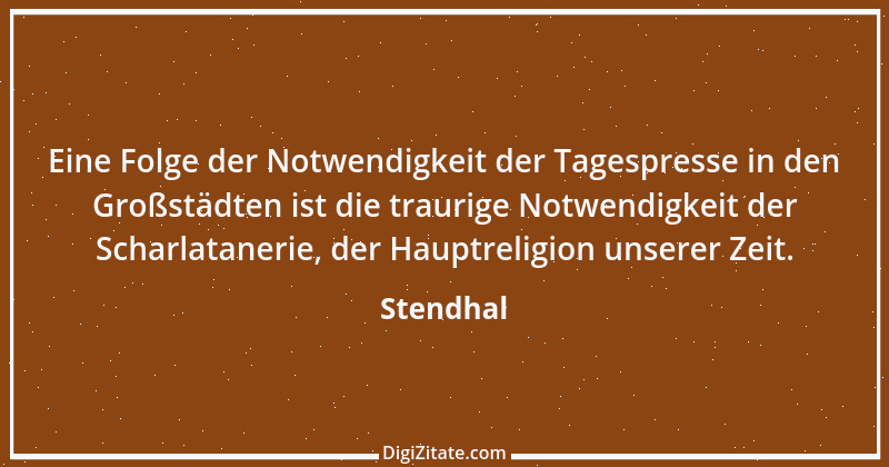 Zitat von Stendhal 184