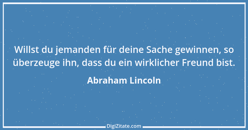 Zitat von Abraham Lincoln 69