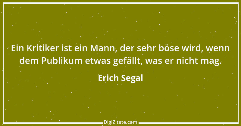 Zitat von Erich Segal 1