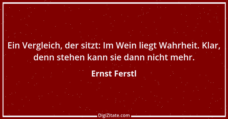 Zitat von Ernst Ferstl 656