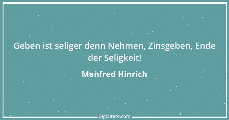 Zitat von Manfred Hinrich 2389