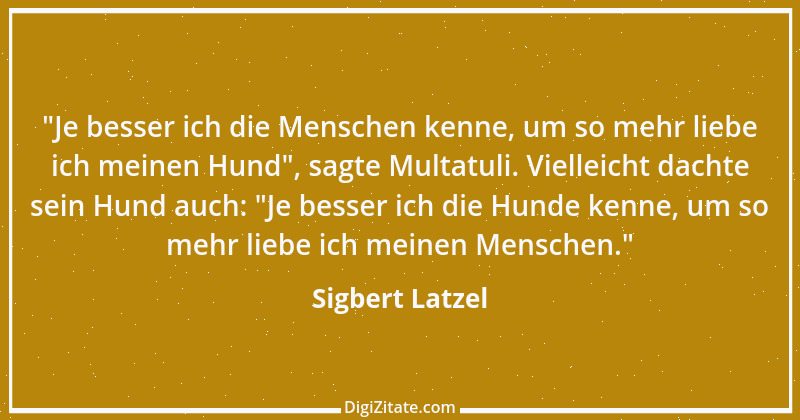 Zitat von Sigbert Latzel 124